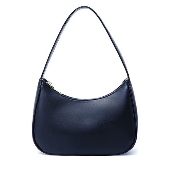 Handbags - Navy Blue Shoulder Bag 